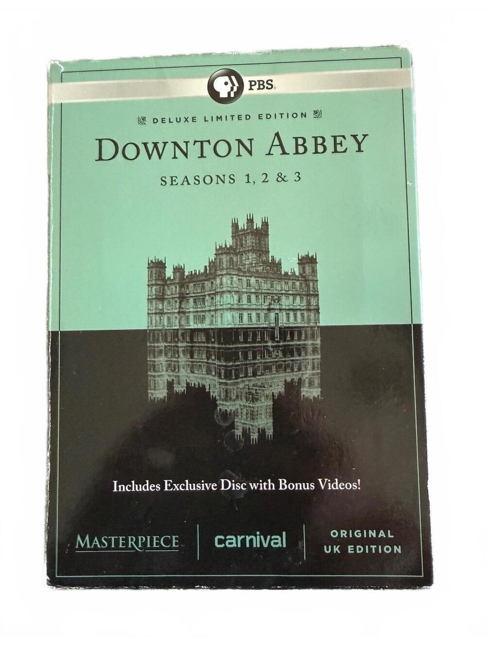 Downton Abbey Seasons 1, 2 & 3 Deluxe Limited Edition DVD Set